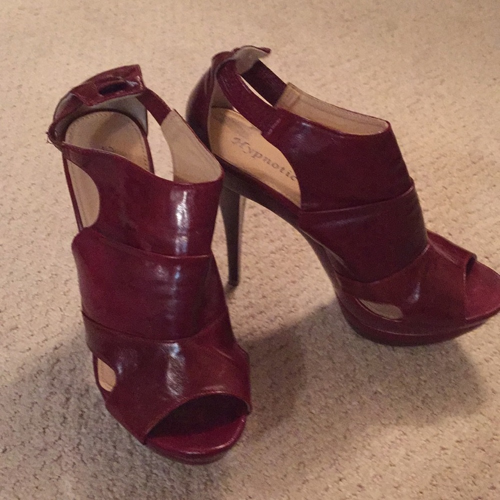 Red stiletto heels